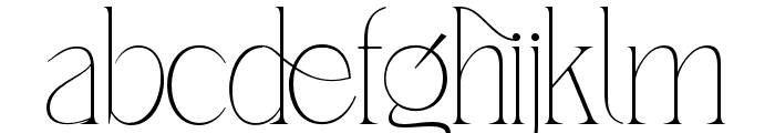 Bridging Progress Regular Font LOWERCASE