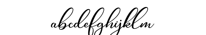 Bridney Signature Regular Font LOWERCASE