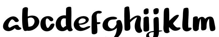 Brief Font LOWERCASE