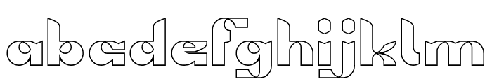 Brigade Of Love-Hollow Font LOWERCASE