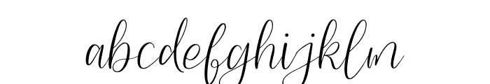 Brigatta Franky Font LOWERCASE