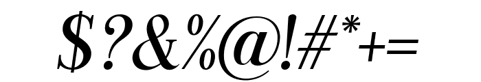Brigesta Italic Italic Font OTHER CHARS