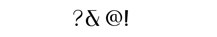 Brigetha Serif Font OTHER CHARS