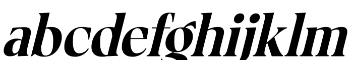 Brigfted Italic Font LOWERCASE