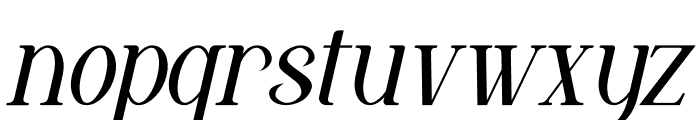 Brighelyn Italic Font LOWERCASE