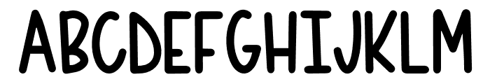 Bright Blossom Regular Font LOWERCASE