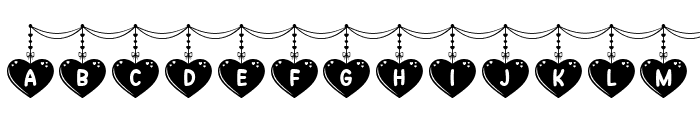 Bright Cupid Font LOWERCASE