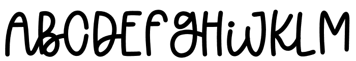 Bright Day Font LOWERCASE
