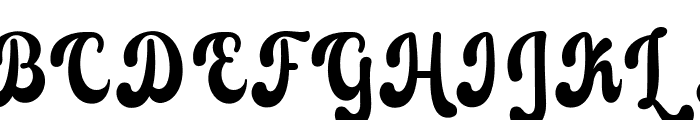 Bright Grunge Regular Font UPPERCASE