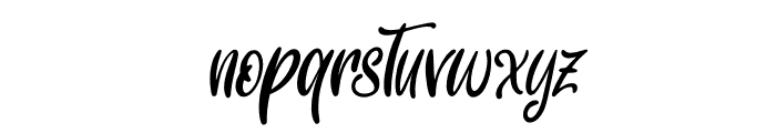 Bright Jingle Italic Font LOWERCASE