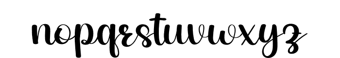 Bright Kindness Font LOWERCASE