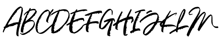 Bright Light Font UPPERCASE