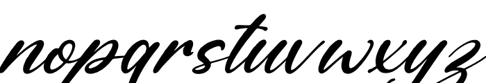 Bright Mystic Italic Italic Font LOWERCASE