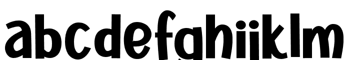 Bright Room Chunk Font LOWERCASE