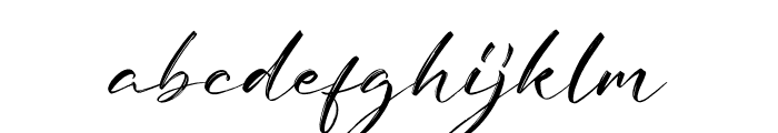 Bright Rose Font LOWERCASE