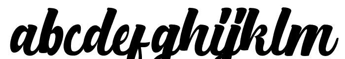 Bright Script Clean Font LOWERCASE