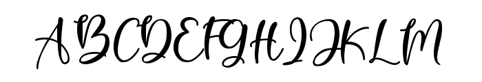 Bright Shine Font UPPERCASE