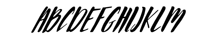 Bright Sight Italic Font UPPERCASE