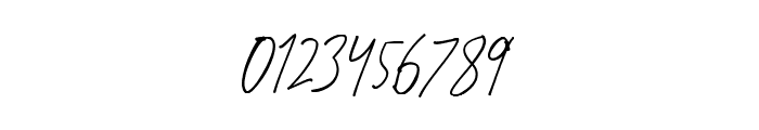 Bright Signature Font OTHER CHARS