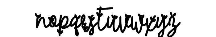 Bright Spring Love Font LOWERCASE