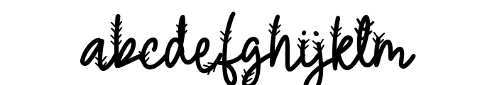 Bright Spring Pine Font LOWERCASE