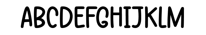 Bright Teacher Font UPPERCASE