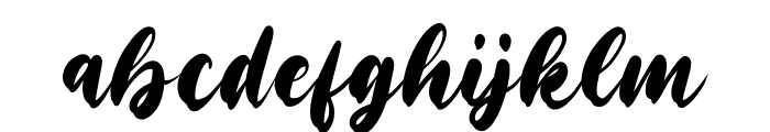 Bright Things Font LOWERCASE
