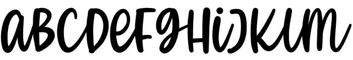 Bright Winter Font LOWERCASE