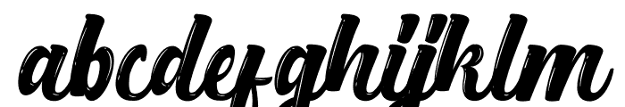 BrightScript Font LOWERCASE