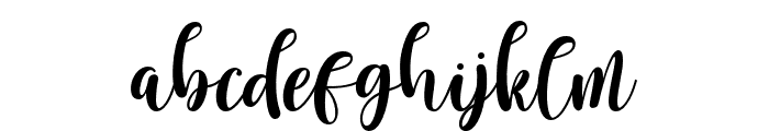 Bright_Christmas Font LOWERCASE
