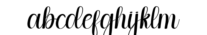 Brighteen Font LOWERCASE