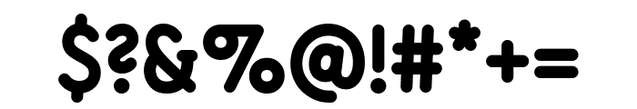 Brighten Rounded Bold Font OTHER CHARS