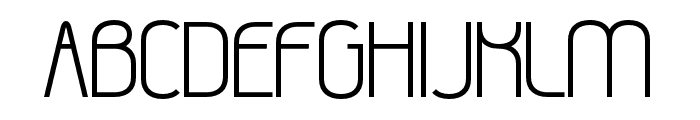 Brighter Regular Font UPPERCASE