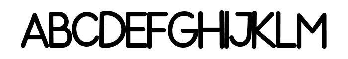 Brighters Font UPPERCASE
