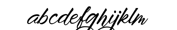 BrightimeScript Font LOWERCASE