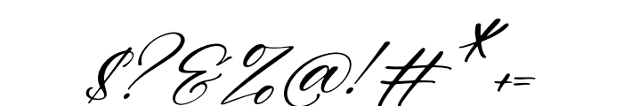 Brighting Lovelyta Italic Font OTHER CHARS