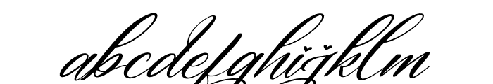 Brighting Lovelyta Italic Font LOWERCASE