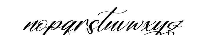 Brighting Lovelyta Italic Font LOWERCASE