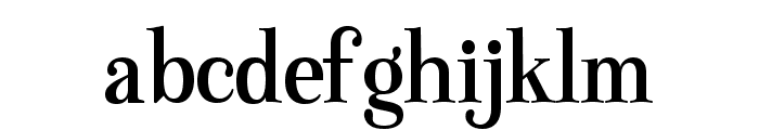Brightlight Serif Regular Font LOWERCASE