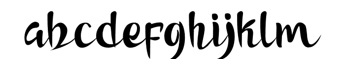 Brightline Font LOWERCASE