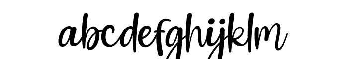Brightnight Font LOWERCASE