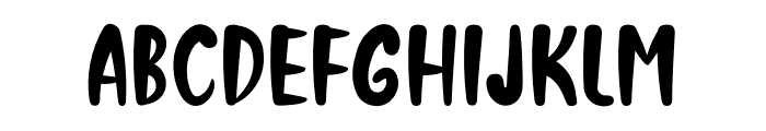 Brights Font LOWERCASE