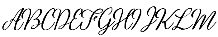 Brightside Typeface Font UPPERCASE