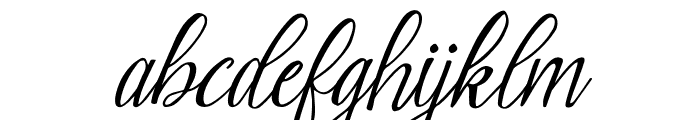 Brightside Typeface Font LOWERCASE