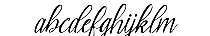 BrightsideTypeface Font LOWERCASE