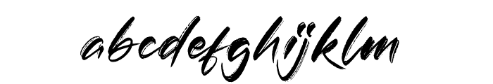 Brightton Puredis Font LOWERCASE