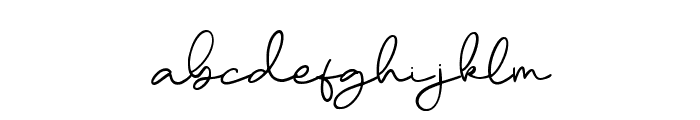 Brightwater Font LOWERCASE