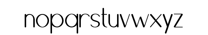Brighty Font LOWERCASE