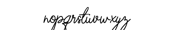 Brigitta Signature Font LOWERCASE