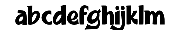 Briglohe Font LOWERCASE